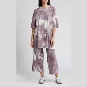 Dressed in LALA Purple Tie-Dye Pantsuit